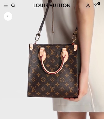 Louis vuitton small sac plat - -,